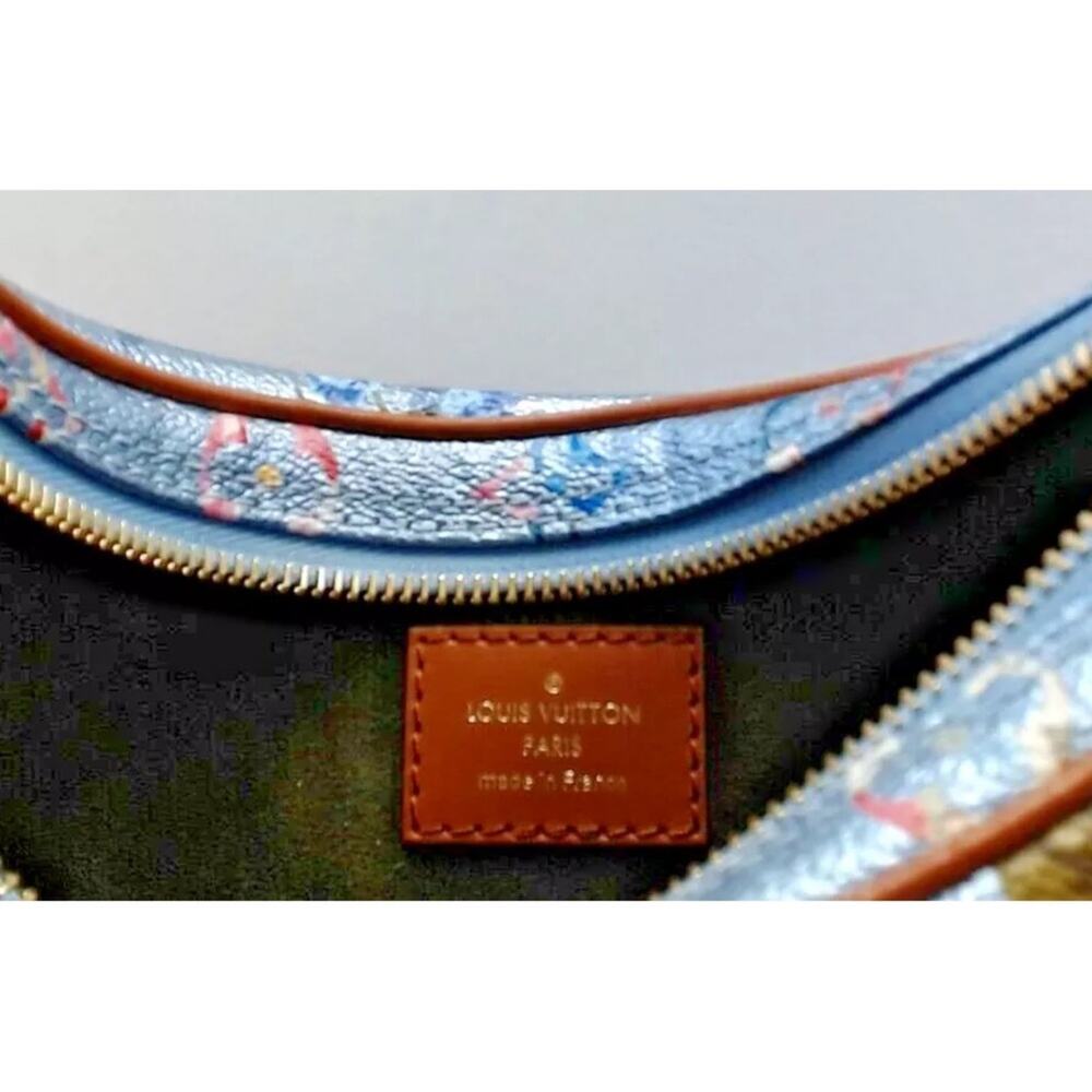 Louis Vuitton Limited Edition Monogram Garden Toile Loop PM Bag M21183 +receipt - Picture 6 of 10